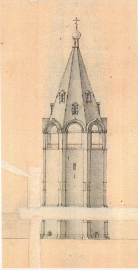 Шатровая колокольня Софийского собора